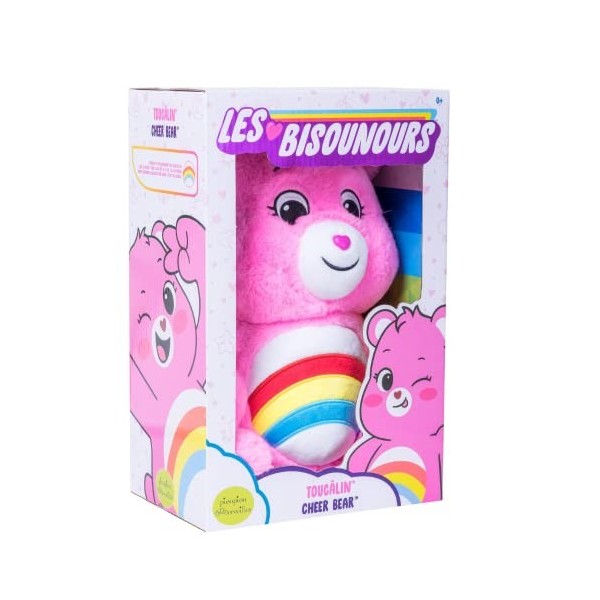 Peluche Bisounours - TOUCALIN - Découvre Le Pouvoir Magique de Ton bisounours - Qui Adore Les câlins - Sert Le Fort Contre to