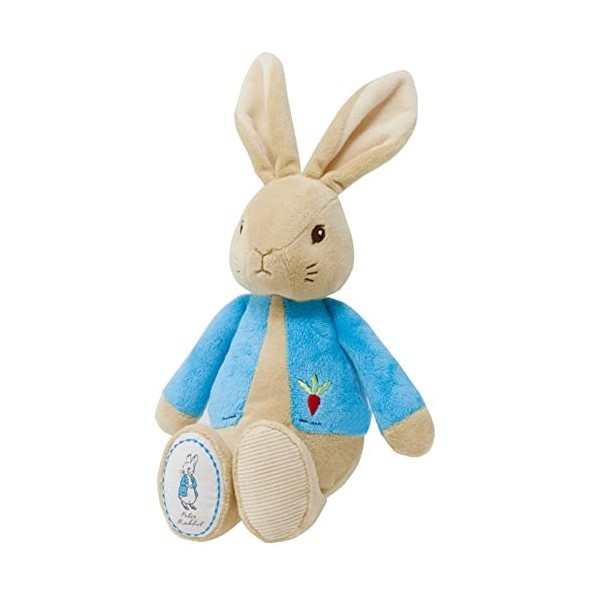 Rainbow Designs Mon Premier Jouet en Peluche Pierre Lapin - Peluche Officielle du Lapin de Beatrix Potter pour bébés et Tout-