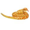 YJZQ Peluche Serpent 2.2M Geant Cobra Peluche Serpent Réaliste décoration Halloween Serpent réaliste Jouet en Peluche Serpent