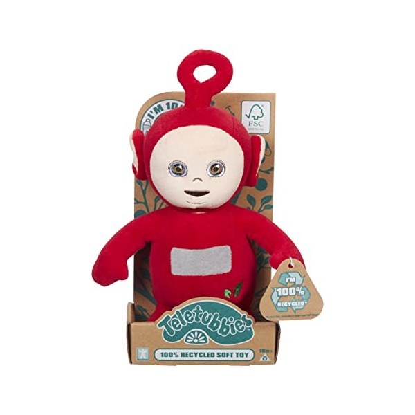 Character Options Peluche Teletubbies Po 24cm Eco Soft - 100% matériaux recyclés