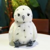 JAWSEU Peluche Hibou Blanc, Hibou en Peluche, Hibou Peluche, Animal en Peluche Jouet en Peluche Peluche Hibou Chouette Jouet 