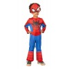 RUBIES - SPIDER-MAN - Marvel officiel - Déguisement pour enfant de luxe Spider-Man. Taille 3-4 ans. Costume avec combinaison 