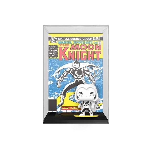 Funko Pop! Comic Cover: Marvel - Moon Knight - Figurine en Vinyle à Collectionner - Idée de Cadeau - Produits Officiels - Jou