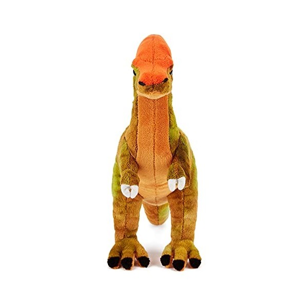 Zappi Co Childrens Jouet Dinosaure Parasaurolophus 15" / 38cm Peluche Safari Animals Collection Plush Teddy Nouveau Né Enfa