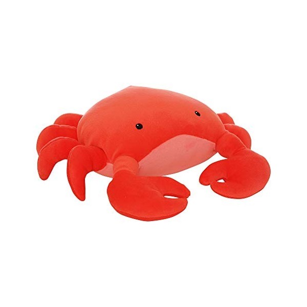 Manhattan Toy Crabby Abby Velveteen Sea Life Toy Crabe en Peluche, 30,48 cm