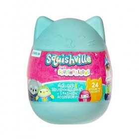 Squishmallows Squishville, Série 10 – Assortiment unique – Officiel Kellytoy – Mini jouet en peluche à collectionner et acces