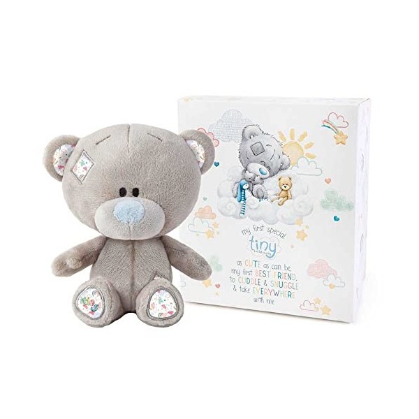 Me To You Bear Tiny Tatty Teddy AP992001 Ours en Peluche dans Une boîte Cadeau Bleu