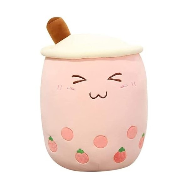 CILUA 50cm Bubble Tea Oreiller Peluche Jouet Stuff Animal Mignon Nourriture Tasse en Peluche Thé Au Lait Boba Jouets en Peluc