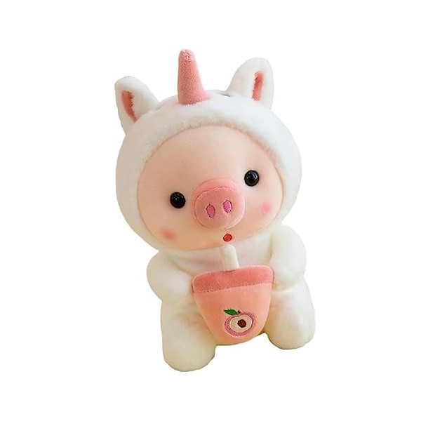 VICASKY Lapin en Peluche pour Le Festival du Printemps Jouets Cochon en Peluche Sac De Nouvel an Jouets pour Animaux en Peluc