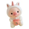 VICASKY Lapin en Peluche pour Le Festival du Printemps Jouets Cochon en Peluche Sac De Nouvel an Jouets pour Animaux en Peluc