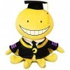 Manga Peluche Koro Sensei Salle de Cours Personnage Poulpe Peluche Jouet Poupée Drôle Farci Jaune Dessin Animé Jeter Oreiller