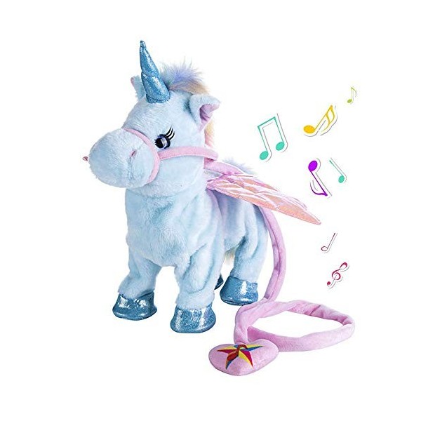 Vaguelly Peluche Cotillons Licorne Jouet Apaisant Licorne à Câliner  Oreillers Doux pour Animaux Pompons De Porcistas Coussin