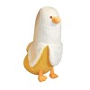 shownicer Oreiller en Peluche Canard, Animaux en Peluche, Kawaii Banane Canard Peluche Géante, Jouet Doux Animal Poupée, Cous