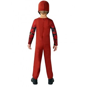 RUBIES - DC officiel - FLASH - Déguisement pour enfants classique FLASH Justice League-Taille 5-6 ans - Costume enfant The Fl
