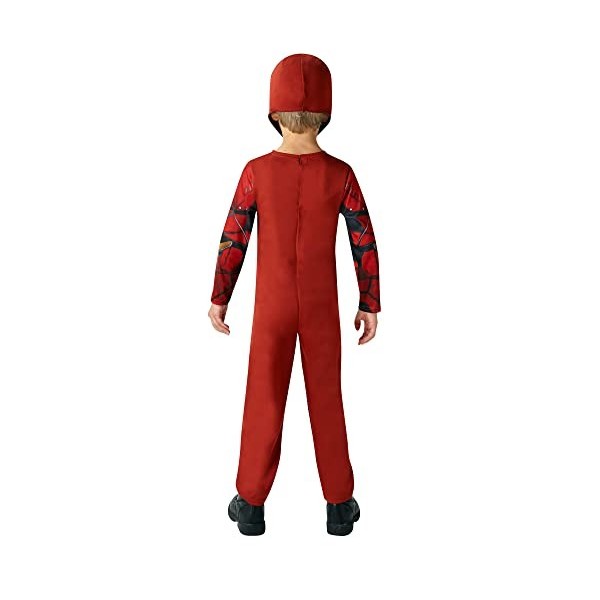 RUBIES - DC officiel - FLASH - Déguisement pour enfants classique FLASH Justice League-Taille 5-6 ans - Costume enfant The Fl