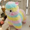 Peluche lama douce Llamacorn alpaga arcenciel jouet animal en peluche jouet mignon poupée lama alpaga poupée arcenciel alpaga