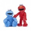 Whitehouse Leisure Cookie Monster & Elmo Lot de 2 peluches Sesame Street super douces de qualité cadeau 42 cm