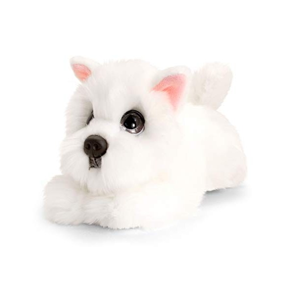 tachi Westi White Terrier Peluche Chien en peluche Blanc 25 cm