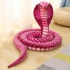 Cobra Peluche Jouet Peluche Serpent Peluche Oreiller canapé Chaise décoration Accessoires Fille garçon Cadeaux 80cm 3