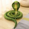 Cobra Peluche Jouet Peluche Serpent Peluche Oreiller canapé Chaise décoration Accessoires Fille garçon Cadeaux 80cm 3