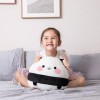 GAGAKU Panda Coussin en peluche 33 cm Panda Animal en peluche pour enfants et adultes Panda Mignon Animal en peluche Panda Ca