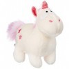 NICI Theodor - Peluche Licorne - Collection Theodor et ses Amis - Toucher Ultra Doux - Blanche et Rose - Taille 15 cm