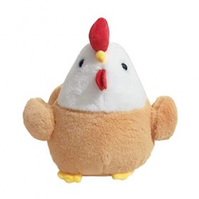 ISAKEN Mignon Animal en Peluche Poulet en Peluche Poupée Jouet de Poule Mignon Animal Poule en Peluche Jouet Garçons Filles D