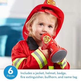 Fire Chief Role Play Costume Set