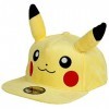 Pokemon Pikachu Unisexe Casquette Jaune One Size 80% Polyester, 20% Coton