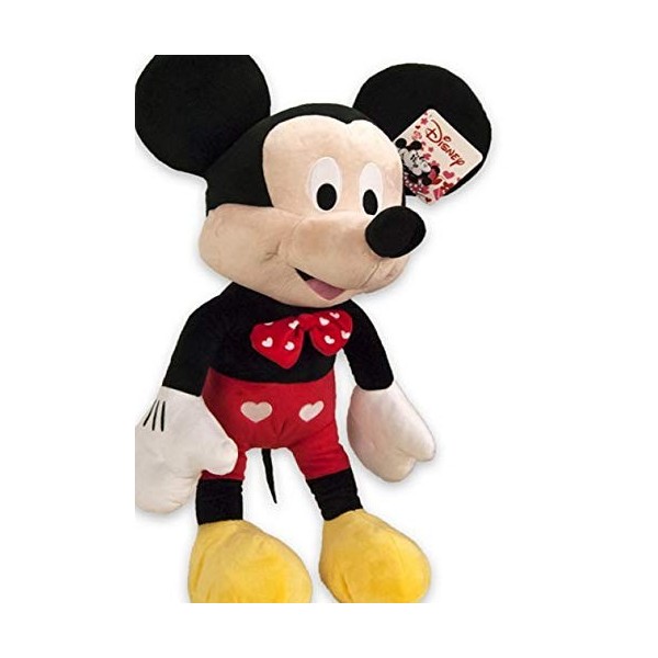 kidso Peluche Disney Mickey - Minnie édition Heart 30cm Mickey 