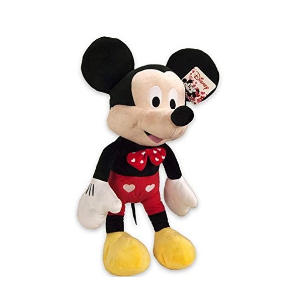 kidso Peluche Disney Mickey - Minnie édition Heart 30cm Mickey 