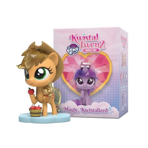 Mighty Jaxx My Little Pony Kwistal Fwenz Série 1 | Figurines de Collection de Jouet de boîte Aveugle | Un Paquet – Contient U