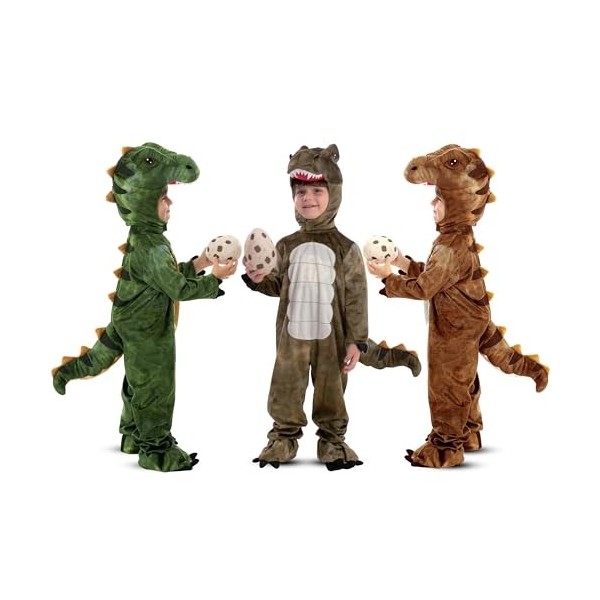Spooktacular Creations Child Unisex T-rex Realistic Dinosaur Costume for Halloween Child Dinosaur Dress Up Party, Role Play a