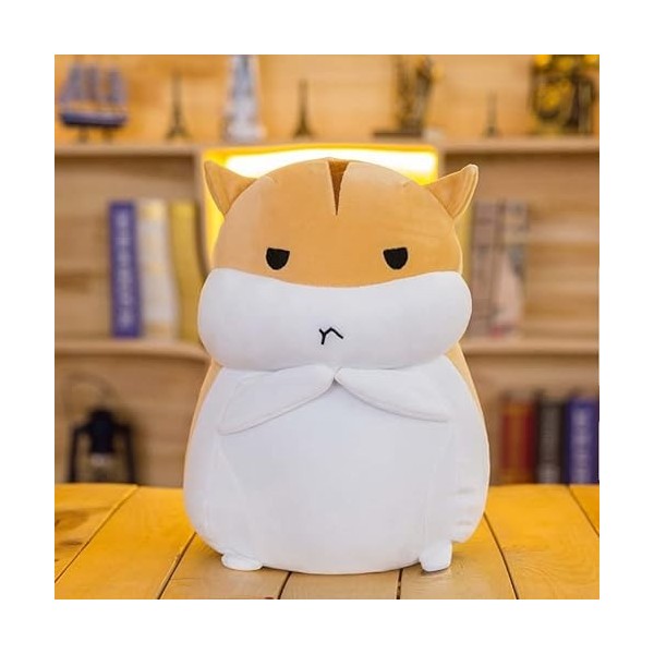 CILUA 30 cm-60 cm Mignon Gros Hamster en Peluche poupée Enfants poupée bébé Fille créatif Doux Oreiller Confortable décoratio
