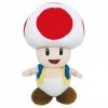 YoCosii PBM Express Super Mario Toad Peluche Multicolore 24 cm