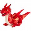 Uni-Toys - Dragon Rouge - 40 cm Longueur - Animal Fabuleux - Peluche, Doudou