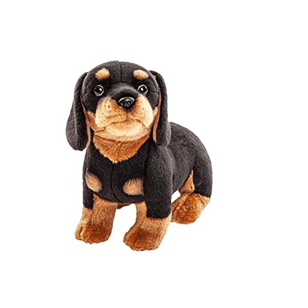 Uni-Toys - Teckel sans Laisse - 27 cm Longueur - Chien en Peluche - Peluche, Doudou