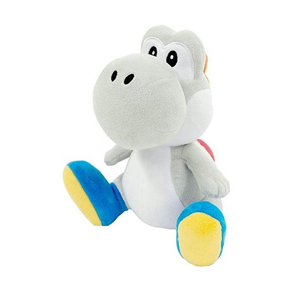 Little Buddy Super Mario Bros. 15,2 cm Blanc Yoshi en Peluche en Peluche