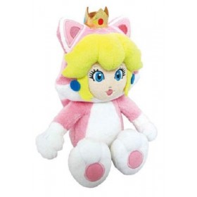 Nintendo Plschfigur Peach Katze 25cm [import allemand]