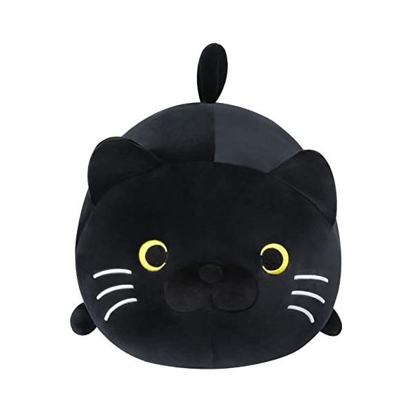 Fortunings JDS Chat en Peluche Coussin Animal en Peluche Oreillers Rembourrés Doux pour Poupée Kitty Jouets de Confort Couss