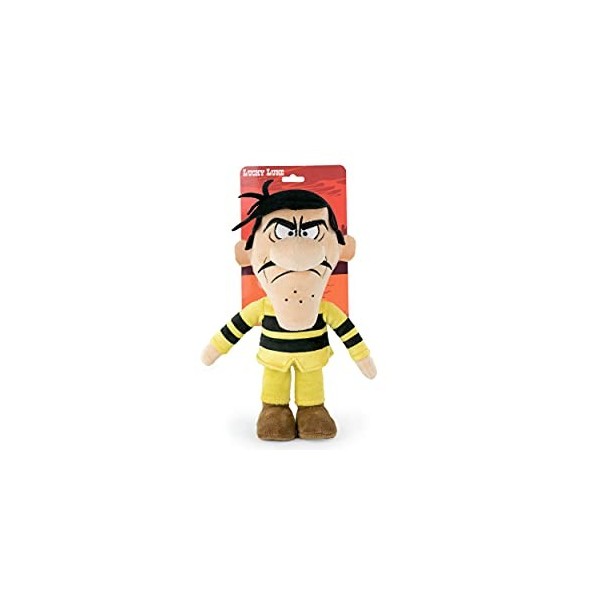 Lucky Luke - Joe Dalton, Lucky Luke, Rantanplan Peluche 26-32cm Edition Collector - Qualité Super Soft 26cm, Rantanplan 