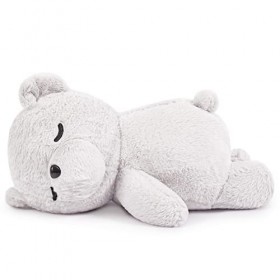 SNOWOLF Ours koala en peluche - 50 cm - Gris