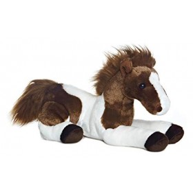 Aurora, 31477, Flopsie Tola Le Cheval, 30cm, Peluche, Marron and Blanc