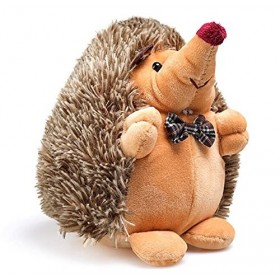 Animaux en Peluche géants Mignons Animaux en Peluche hérisson Couple Cadeau de la Saint-Valentin poupées-35CM, A