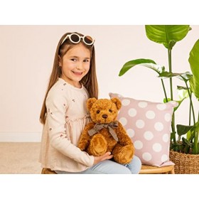 Hermann Teddy Collection - Peluche - 91398 - Ours en pyjama jaune - 36 cm