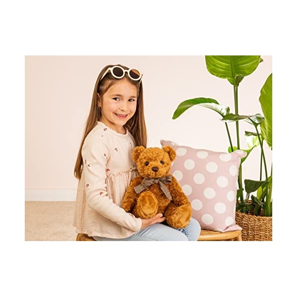 Hermann Teddy Collection - Peluche - 91398 - Ours en pyjama jaune - 36 cm