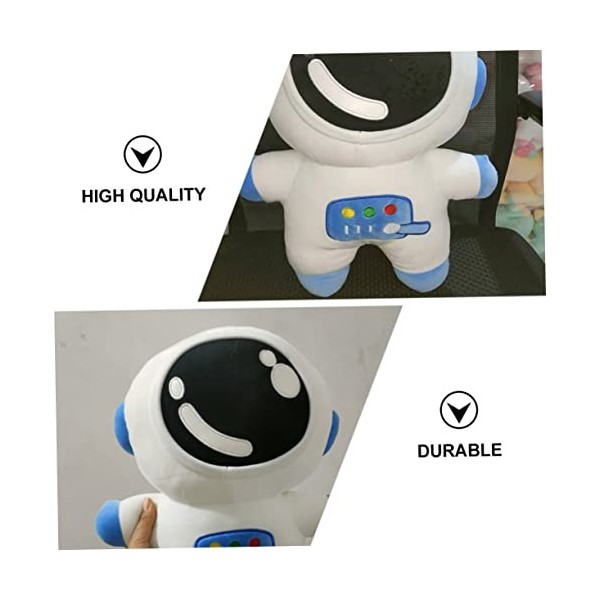 Veemoon 1Pc Astronaute Poupée Skitty en Peluche Couples Oreiller Poochita en Peluche Espace en Peluche Jouet Câlin Étreignant