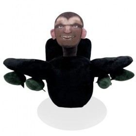 GHEPAR Peluche de Toilette Skibidi, Nouvelle Surcharge de Missiles, Toilettes Skibidi - Missiles Skibidi Toilettes Homme Coqu