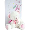 Doudou et Compagnie - Ours En Peluche - 22 cm - Blanc / Bleu - Attrape Rêve - DC3473