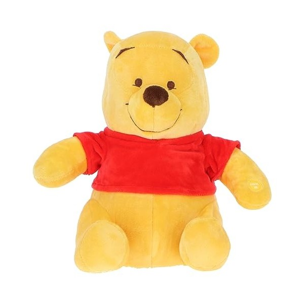 PELUCHE WINNIE L OURSON - DISNEY 28CM + SON - ACC